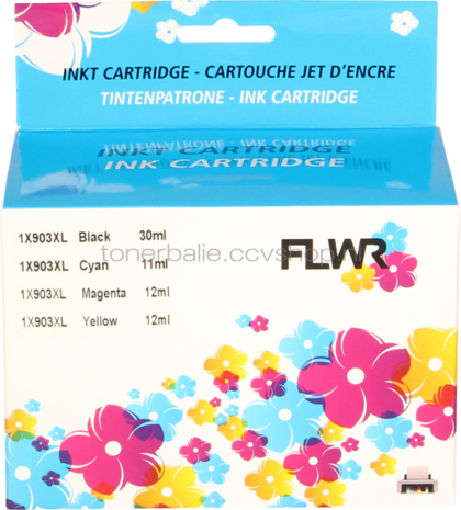 FLWR HP 903XL Multipack zwart en kleur