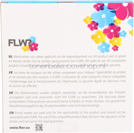FLWR Epson T0715 Multipack zwart en kleur