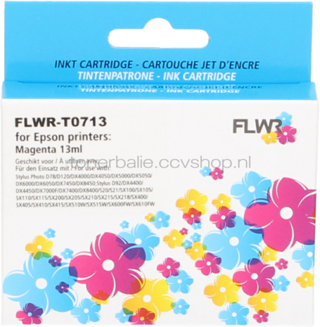 FLWR Epson T0713 magenta