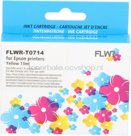 FLWR Epson T0714 geel