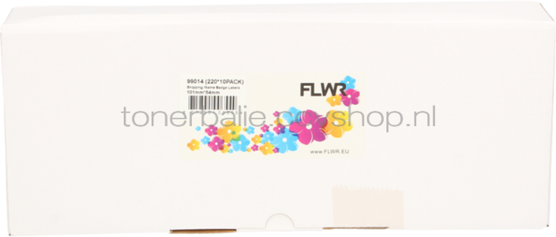 FLWR Dymo 99014 10-Pack 54 mm x 101 mm  wit