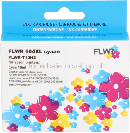FLWR Epson 604XL cyaan