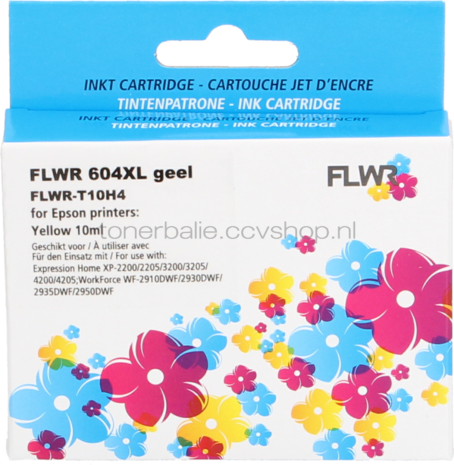 FLWR Epson 604XL geel