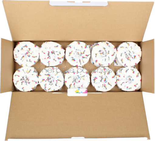 FLWR Dymo 11352 10-Pack 25 mm x 54 mm  wit