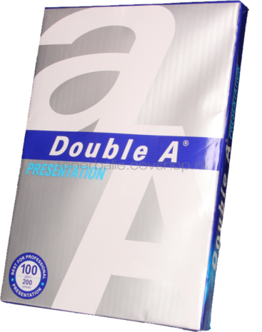 Double A Presentation A4 Papier 1 pak 200 vellen (100 grams) wit