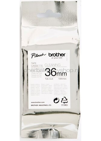 Brother TZE-CL6  op  breedte 36 mm