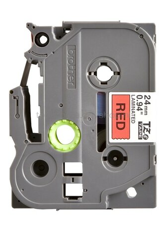 Brother TZE-451 zwart op rood breedte 24 mm