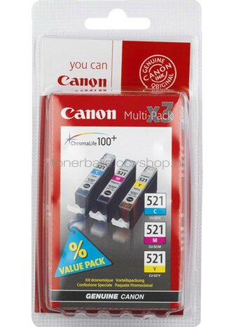 Canon CLI-521 Multipack kleur