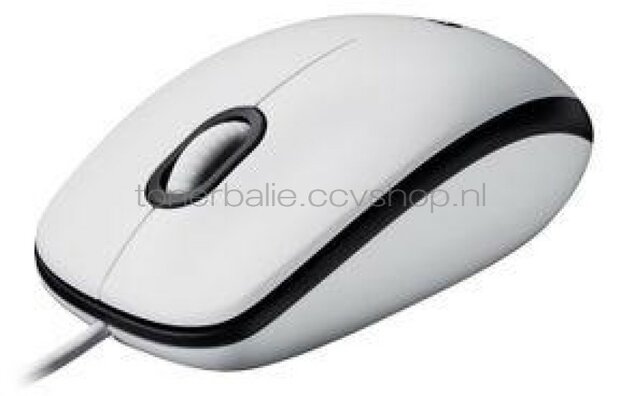 Logitech Muis M100 USB wit