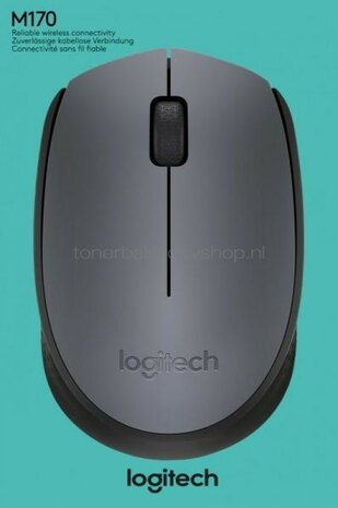 Logitech Muis M170 Wireless grijs
