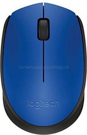Logitech Muis M171 Wireless blauw