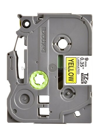 Brother TZE-621 zwart op geel breedte 9 mm