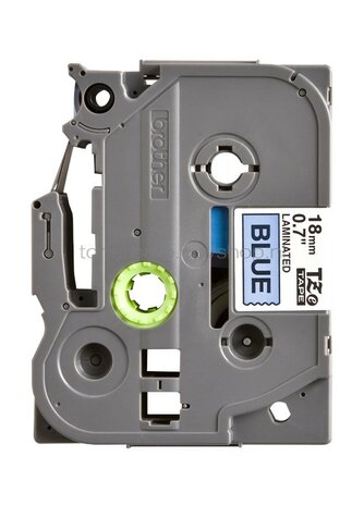 Brother TZE-541 zwart op blauw breedte 18 mm