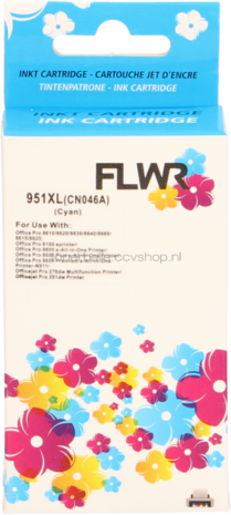 FLWR HP 951XL cyaan