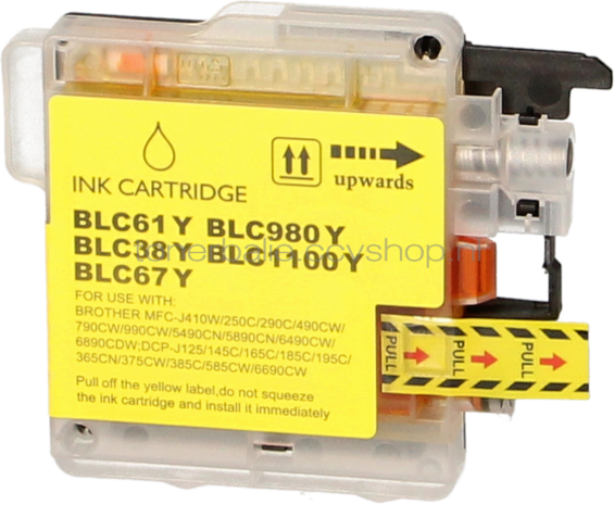 FLWR Brother LC-1100Y geel