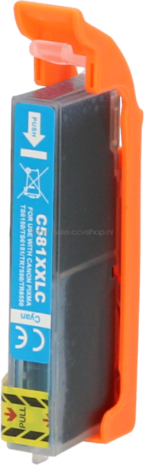 FLWR Canon CLI-581XXL cyaan