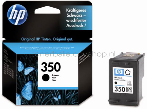 HP 350 zwart