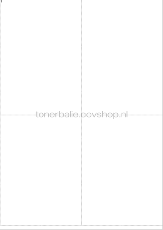 Huismerk FLWR 4 stickers per A4