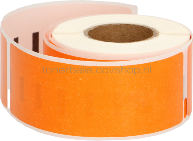 FLWR Dymo 99010 89 mm x 28 mm  oranje