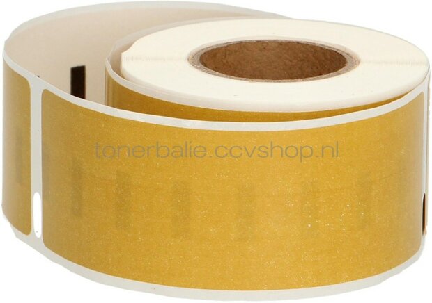 FLWR Dymo 99010 89 mm x 28 mm  goud