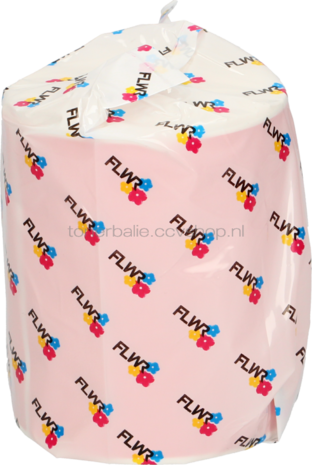 FLWR Zebra verzendetiketten 102 mm x 150 mm  rood