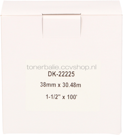 FLWR Brother DK-22225  x 38 mm 30.48 M wit