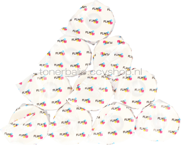 FLWR Dymo 99010 10-pack 28 mm x 89 mm  wit