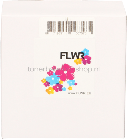 FLWR Brother DK-11208 38 mm x 90 mm  wit