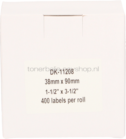 FLWR Brother DK-11208 38 mm x 90 mm  wit