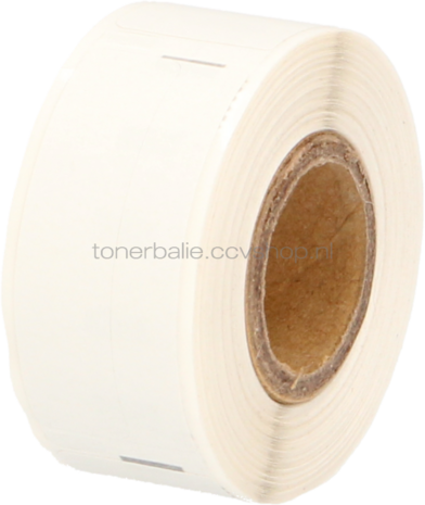 FLWR Dymo 99017 Hangmaplabel 12 mm x 50 mm  wit