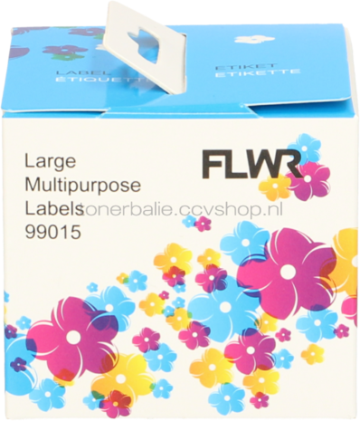 FLWR Dymo 99015 Adreslabel 54 mm x 70 mm  wit