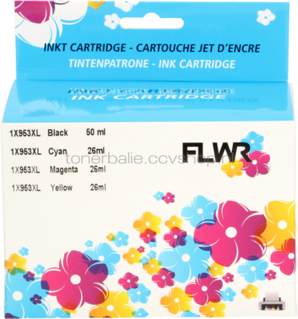 FLWR HP 953XL Multipack zwart en kleur