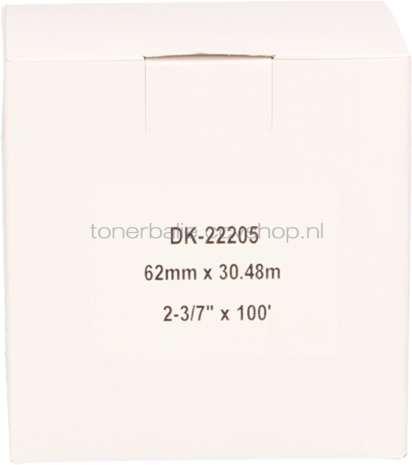 FLWR Brother DK-22205  x 62 mm 30.48 M wit