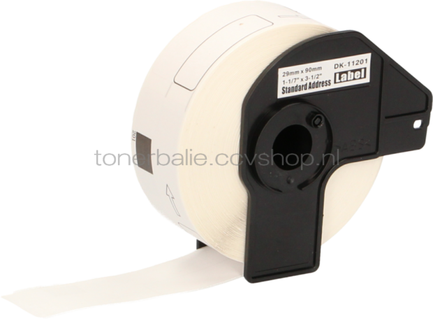 FLWR Brother DK-11201 29 mm x 90 mm  wit