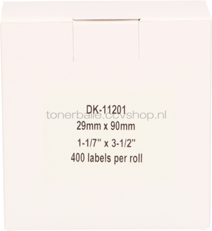 FLWR Brother DK-11201 29 mm x 90 mm  wit