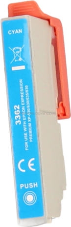 FLWR Epson 33XL (T3362) cyaan