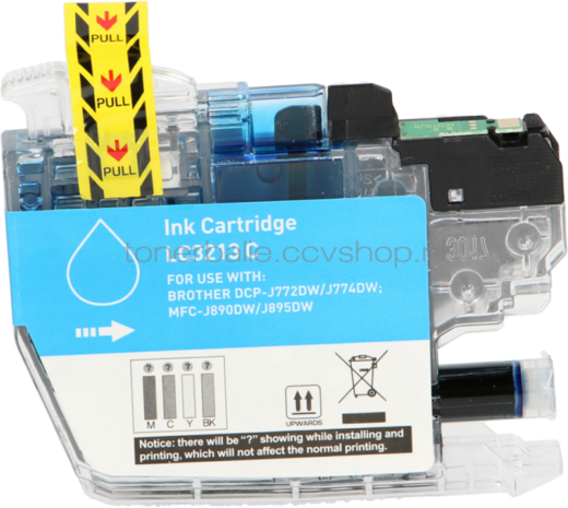 FLWR Brother LC-3213 Multipack zwart en kleur