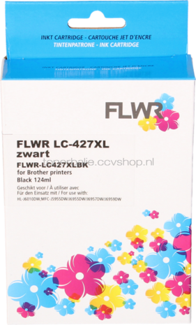 FLWR Brother LC-427XL zwart