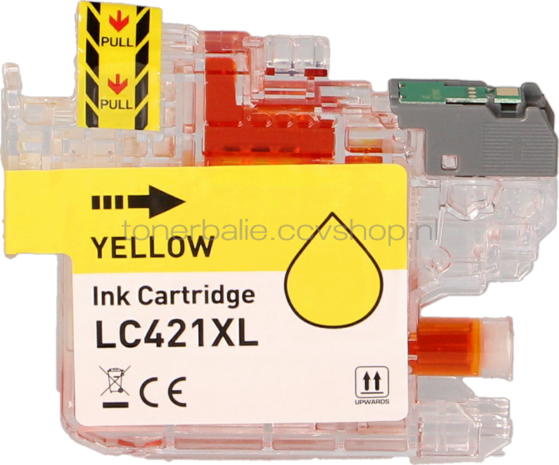 FLWR Brother LC-421XL Multipack zwart en kleur