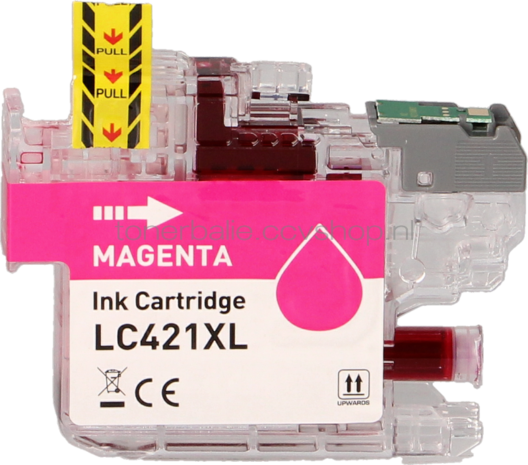 FLWR Brother LC-421XL Multipack zwart en kleur