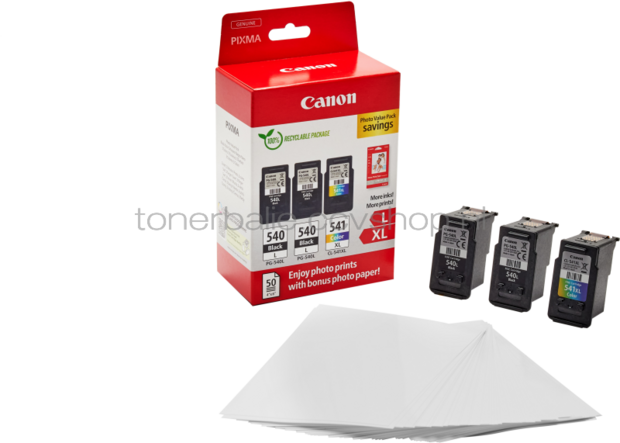 Canon PG-540Lx2/CL-541XL Photo Value Pack zwart en kleur