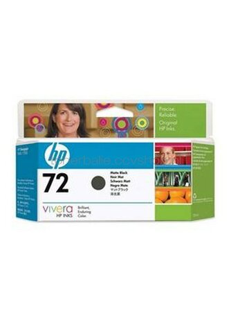 HP 72 mat zwart