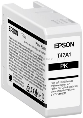 Epson T47A1 UltraChrome Pro 10 foto zwart