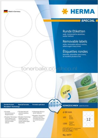 Herma 4477 60mm
