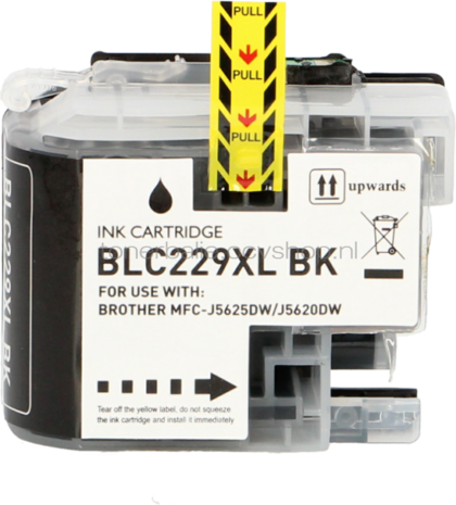 FLWR Brother LC-229BK zwart