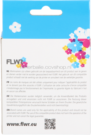 FLWR Brother LC-229BK zwart