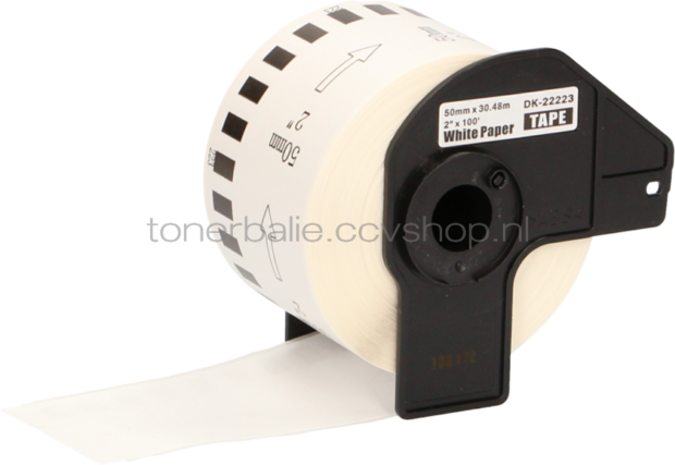 FLWR Brother DK-22223  x 50 mm 30.48 M wit