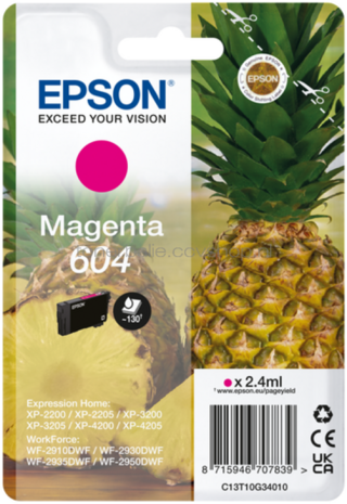 Epson 604 magenta