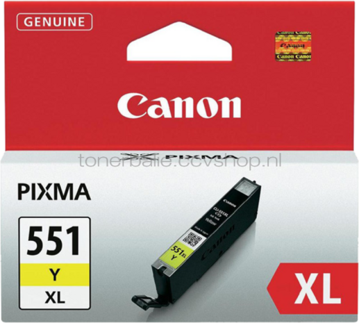 Canon CLI-551XL geel