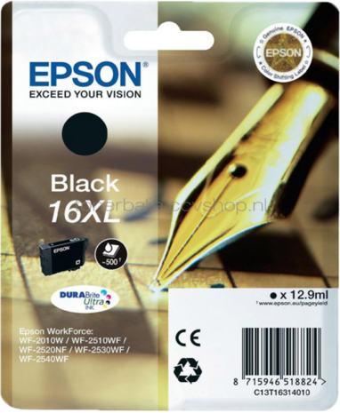 Epson 16XL zwart